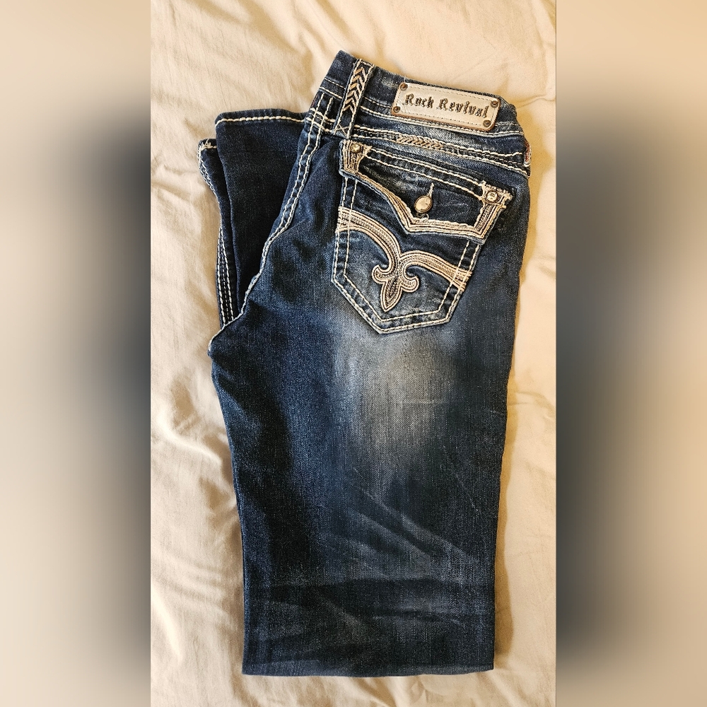 Rock Revival Women's Blue Jeans